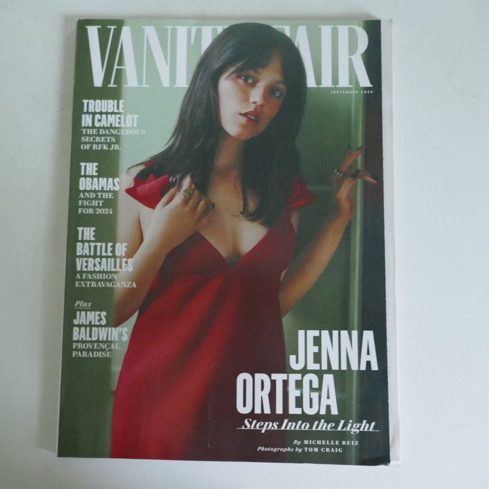 Vanity Fair magazine September 2024 featuring Jenna Ortega